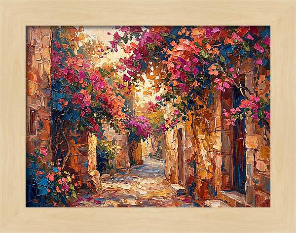Mediterranean Stone Pathway
