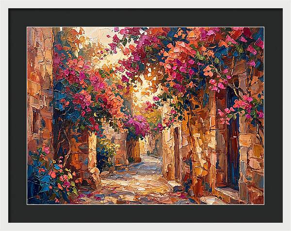 Mediterranean Stone Pathway