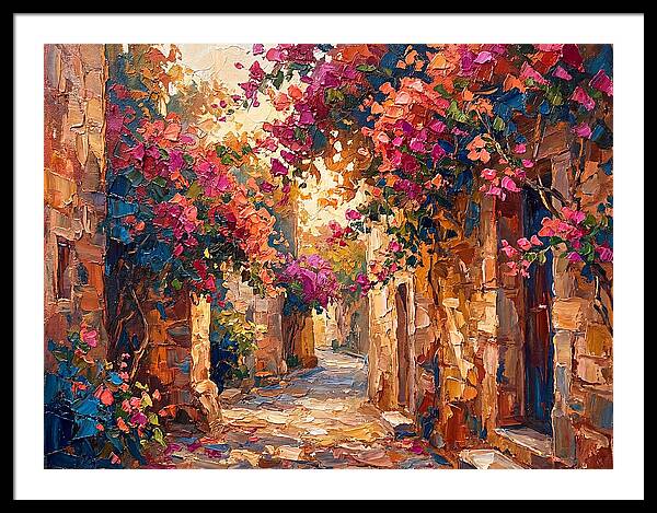 Mediterranean Stone Pathway