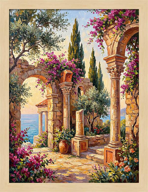 Mediterranean Stone Ruins