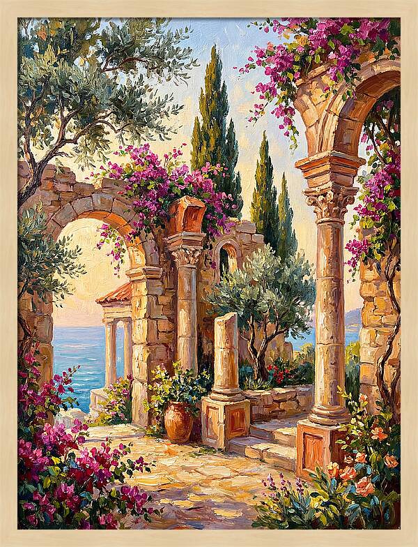 Mediterranean Stone Ruins