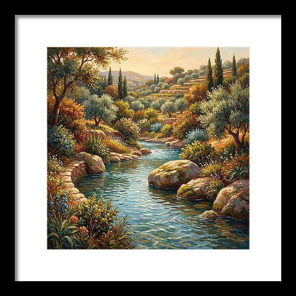 Mediterranean Stream Serenity