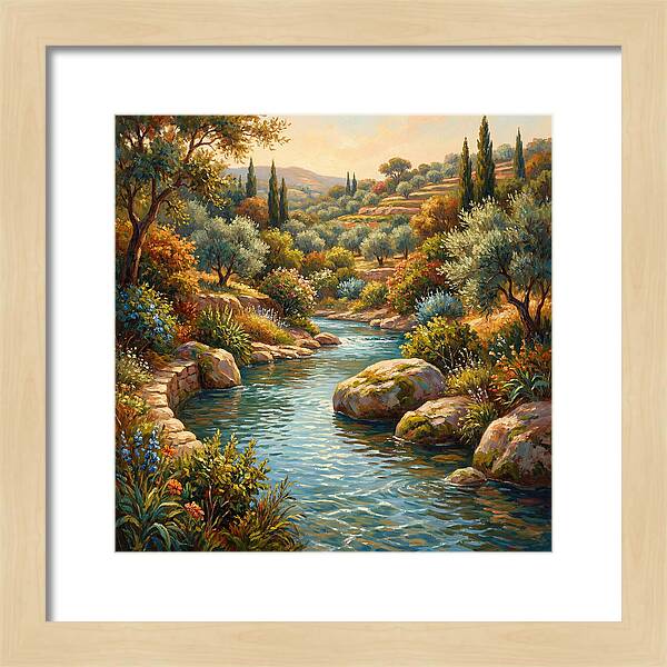 Mediterranean Stream Serenity