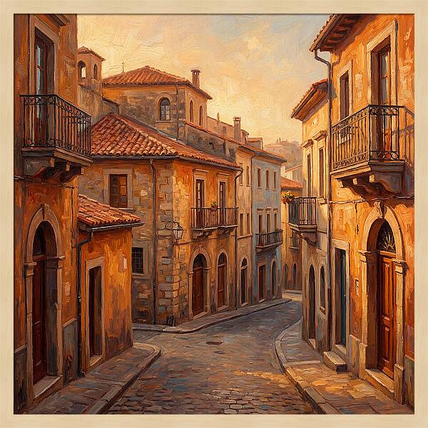 Mediterranean Street Charm