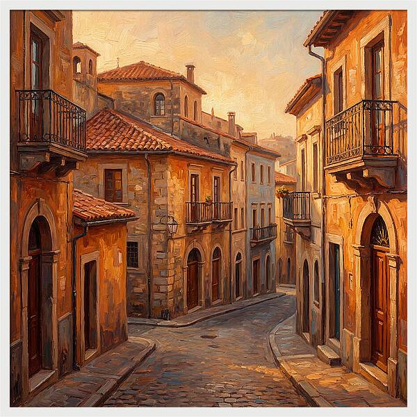 Mediterranean Street Charm