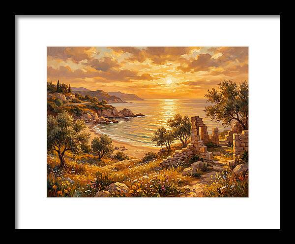 Mediterranean Sunset Serenity