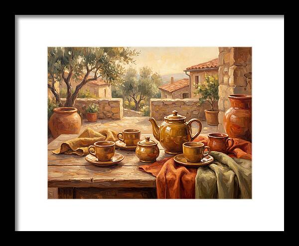 Mediterranean Tea Service Delight