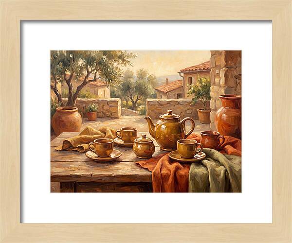 Mediterranean Tea Service Delight