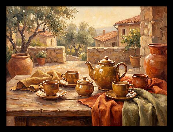 Mediterranean Tea Service Delight