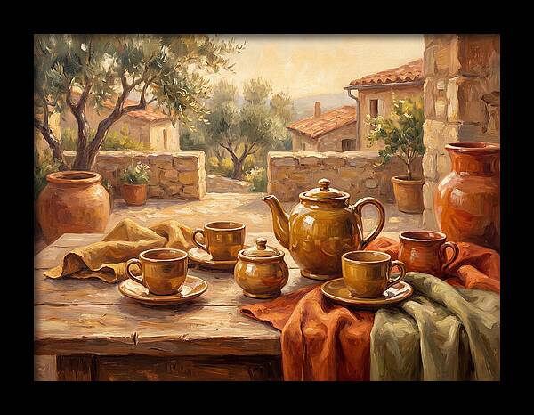 Mediterranean Tea Service Delight