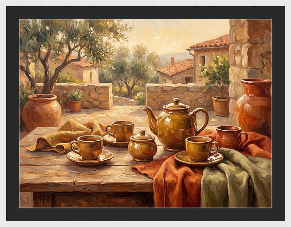 Mediterranean Tea Service Delight