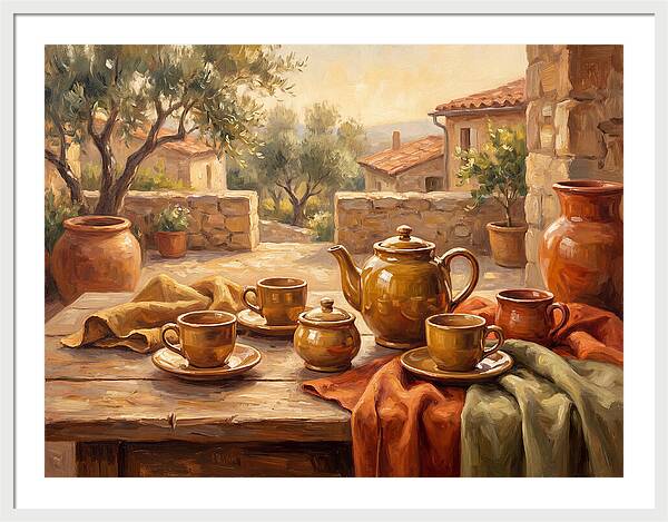 Mediterranean Tea Service Delight