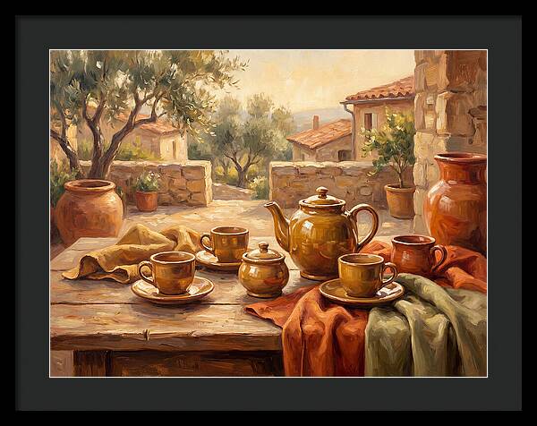 Mediterranean Tea Service Delight
