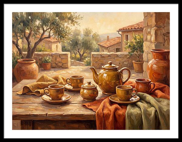Mediterranean Tea Service Delight
