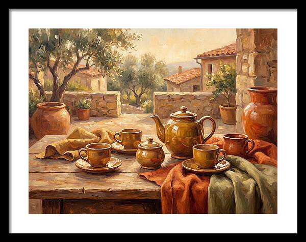 Mediterranean Tea Service Delight