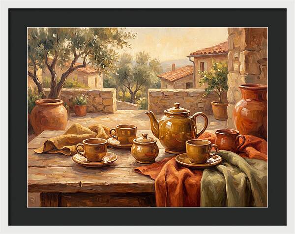 Mediterranean Tea Service Delight