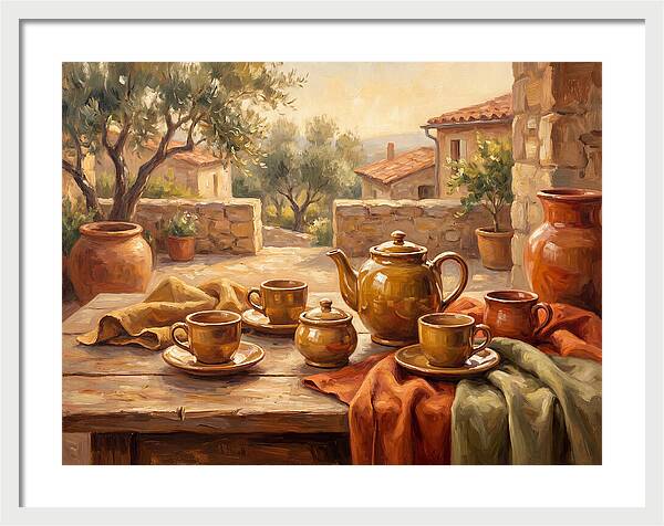 Mediterranean Tea Service Delight