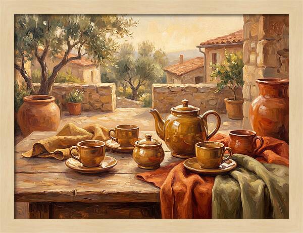 Mediterranean Tea Service Delight