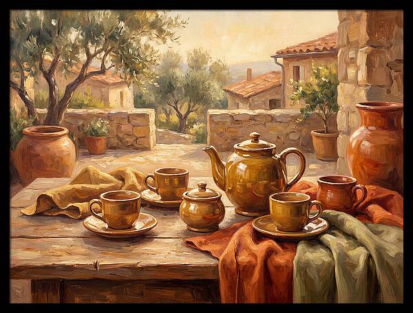 Mediterranean Tea Service Delight