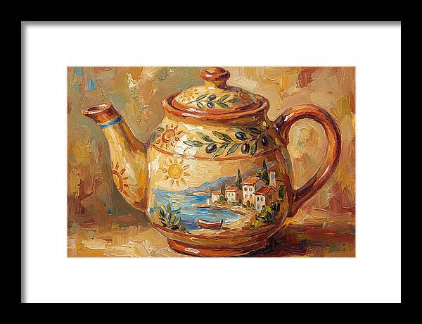Mediterranean Teapot Delight