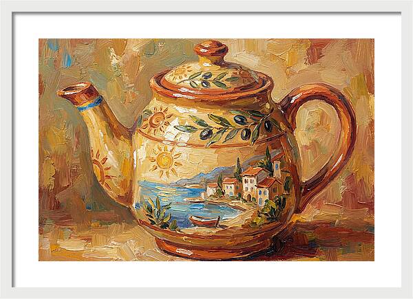 Mediterranean Teapot Delight