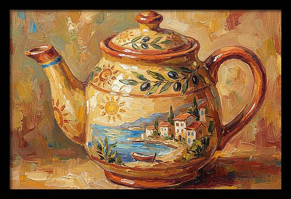 Mediterranean Teapot Delight