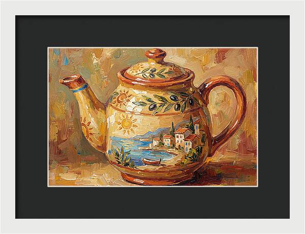 Mediterranean Teapot Delight