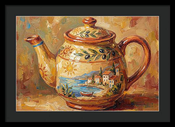 Mediterranean Teapot Delight