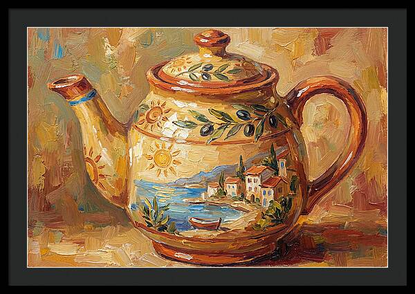 Mediterranean Teapot Delight