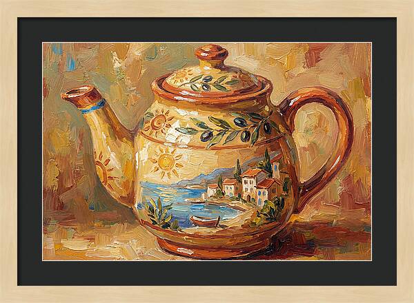 Mediterranean Teapot Delight