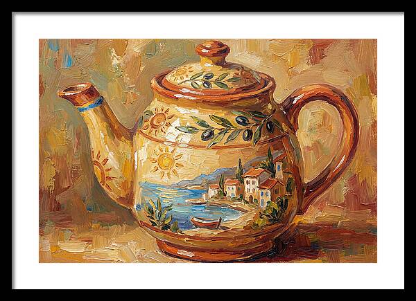Mediterranean Teapot Delight