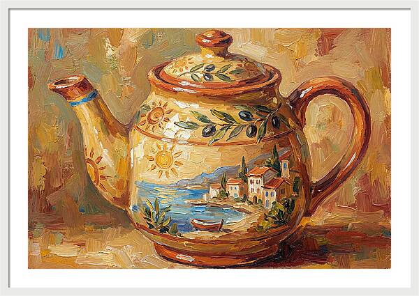Mediterranean Teapot Delight