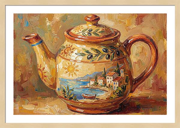Mediterranean Teapot Delight