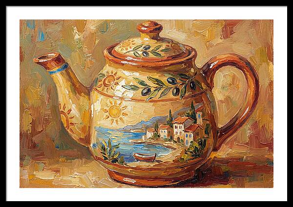 Mediterranean Teapot Delight