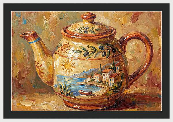 Mediterranean Teapot Delight