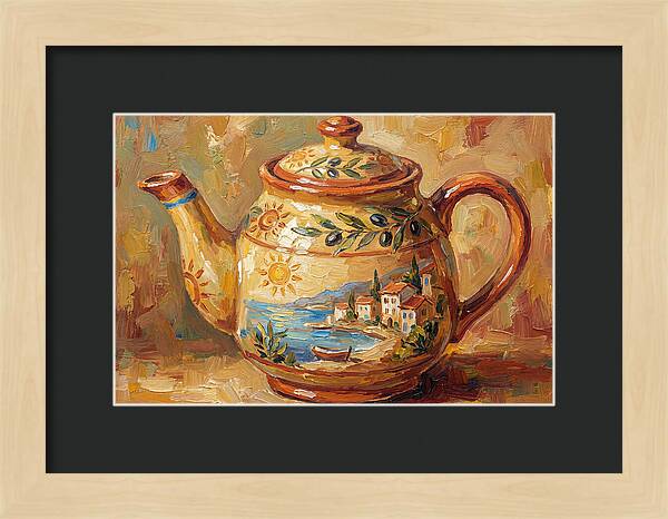 Mediterranean Teapot Delight
