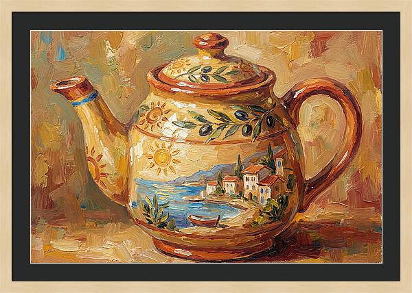 Mediterranean Teapot Delight