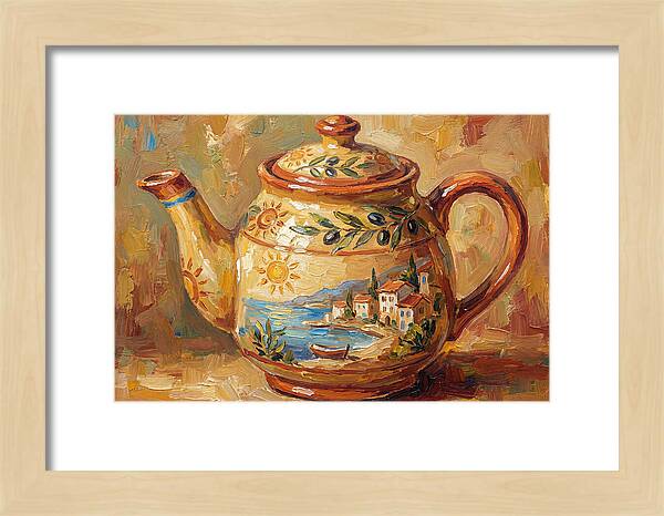 Mediterranean Teapot Delight