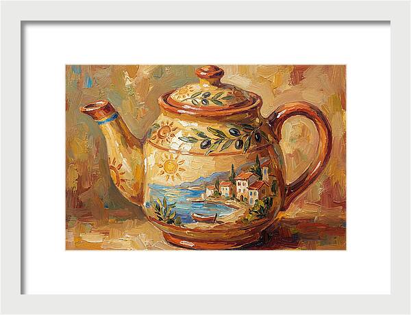 Mediterranean Teapot Delight
