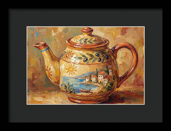 Mediterranean Teapot Delight