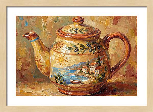 Mediterranean Teapot Delight