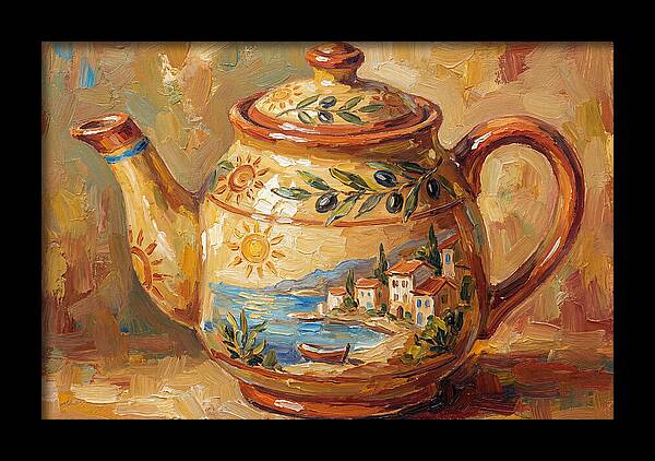 Mediterranean Teapot Delight