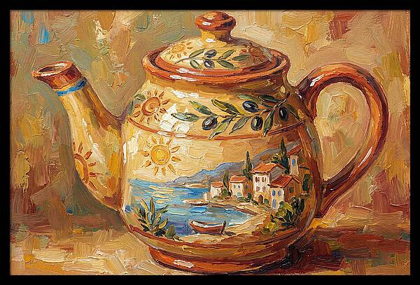 Mediterranean Teapot Delight