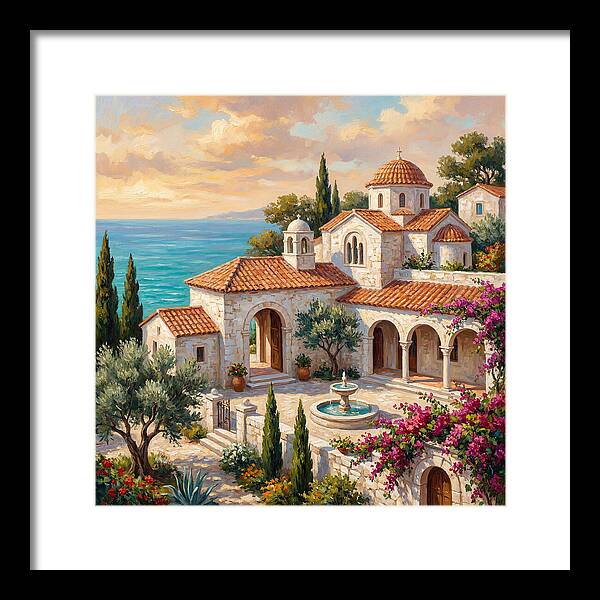 Mediterranean Temple Serenity
