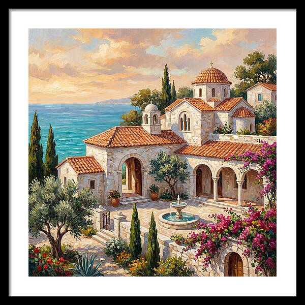 Mediterranean Temple Serenity