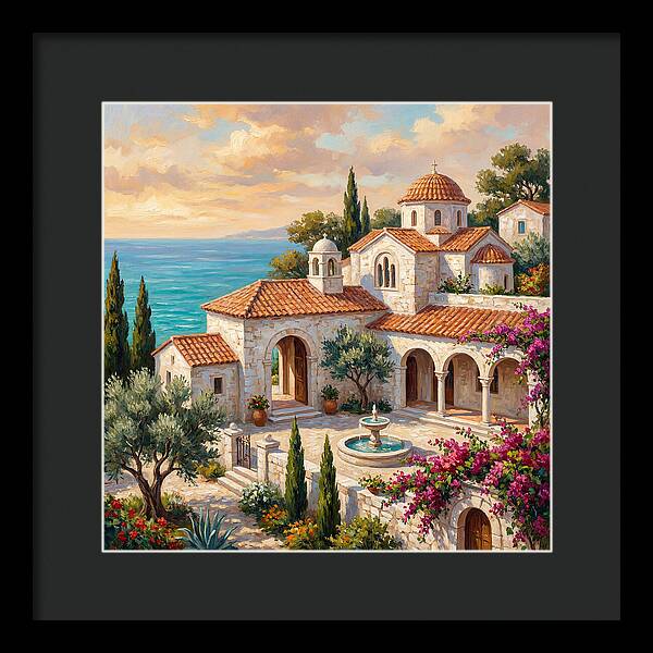 Mediterranean Temple Serenity