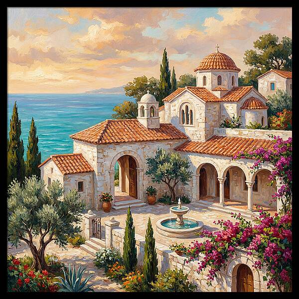 Mediterranean Temple Serenity