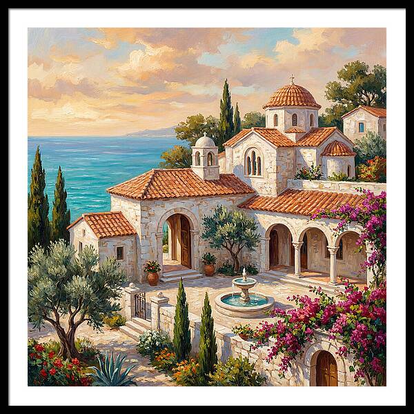 Mediterranean Temple Serenity