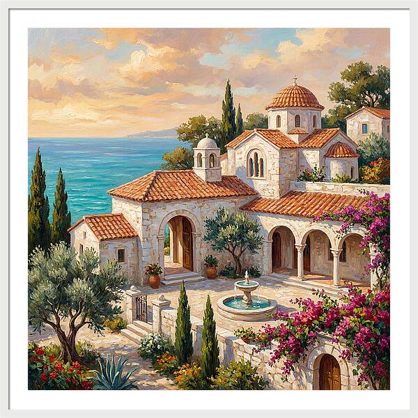 Mediterranean Temple Serenity