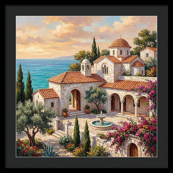 Mediterranean Temple Serenity